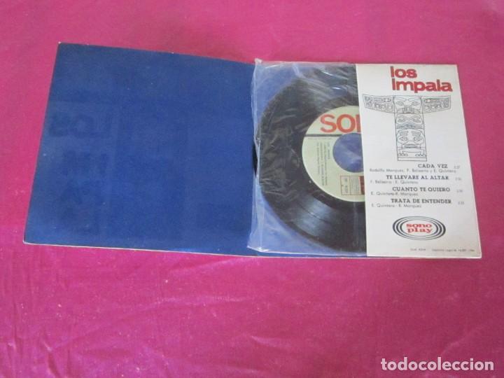 Discos de vinilo: LOS IMPALA CADA VEZ - TE LLEVARE AL ALTAR EP 1966 - Foto 8