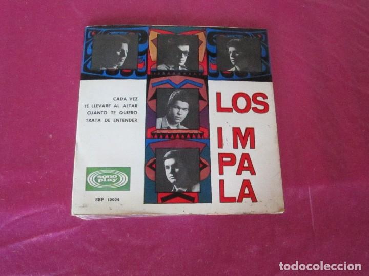 Discos de vinilo: LOS IMPALA CADA VEZ - TE LLEVARE AL ALTAR EP 1966 - Foto 9
