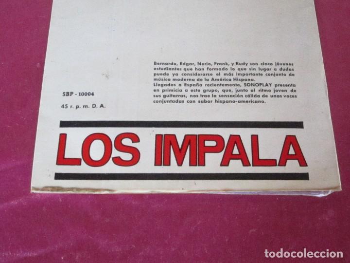 Discos de vinilo: LOS IMPALA CADA VEZ - TE LLEVARE AL ALTAR EP 1966 - Foto 10