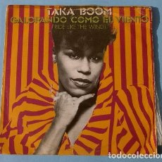 Discos de vinilo: TAKA BOOM (SINGLE 1983) GALOPANDO COMO EL VIENTO - RIDE LIKE THE WIND