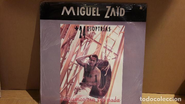 MIGUEL ZAID + 24 DIOPTRÍAS. SEGUIMOS SIN VER NADA / LP 1992. P R E C I N T A D O . ***** (Música - Discos - LP Vinilo - Grupos Españoles de los 90 a la actualidad)