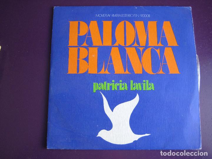 Discos de vinilo: PATRICIA LAVILA Sg MOVIEPLAY RIVIERA 1975 paloma blanca/ Un Gar&ccedil;on &Ccedil;a Ne Pleure Pas CHANSON FRANCIA