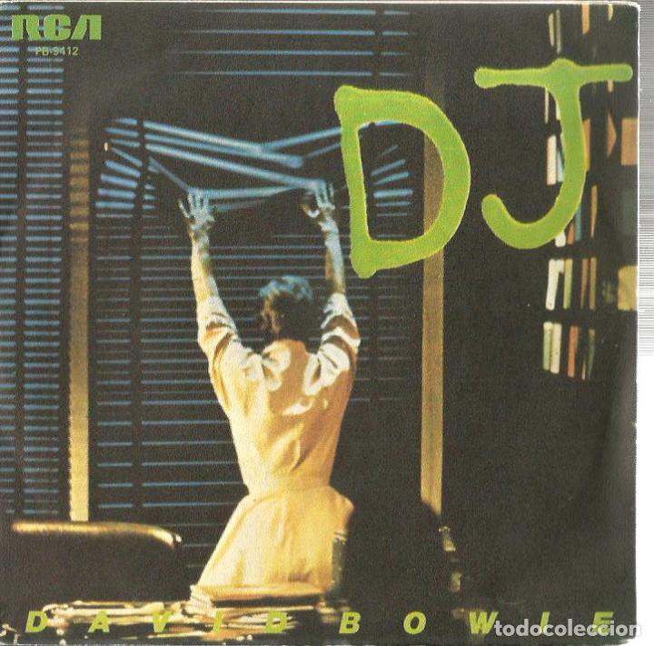 Discos de vinilo: SG DAVID BOWIE : DJ & REPETITION - Foto 1