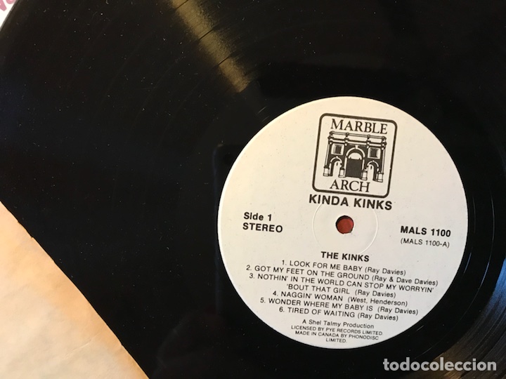 Discos de vinilo: Kinda Kinks - Foto 3