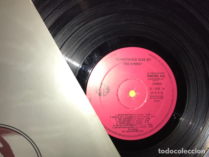 Discos de vinilo: Something else. The Kinks - Foto 3