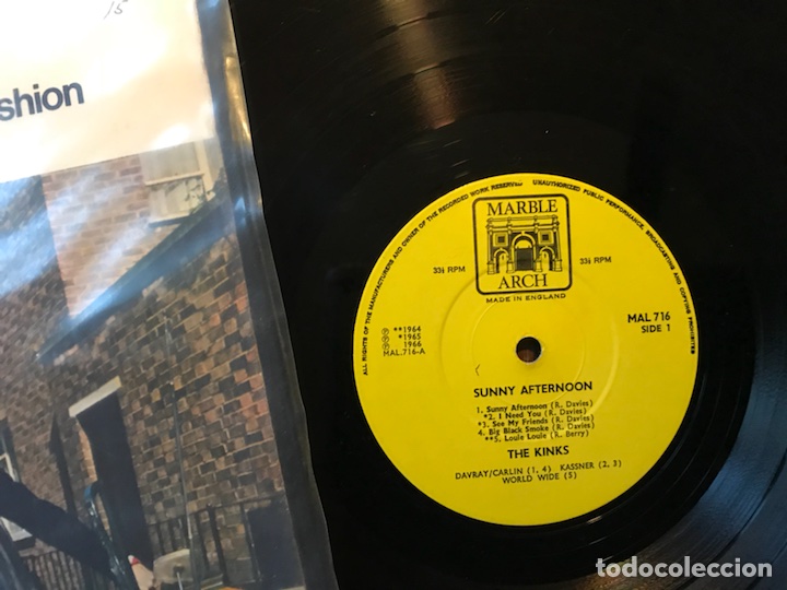 Discos de vinilo: Sunny afternoon. The Kinks - Foto 3