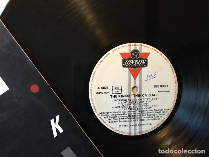 Discos de vinilo: Think visual. The Kinks - Foto 3