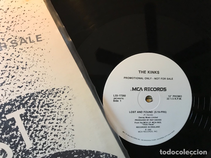 Discos de vinilo: Lost & Found. The Kinks. Promo - Foto 3