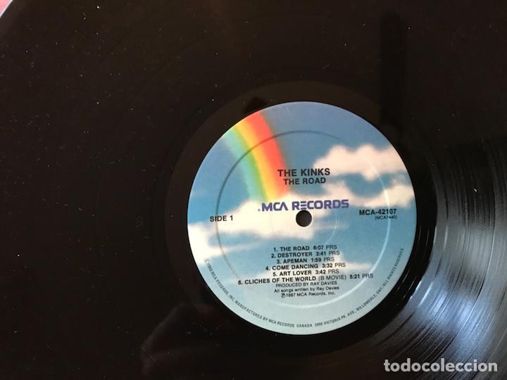 Discos de vinilo: Live the road. The Kinks - Foto 3