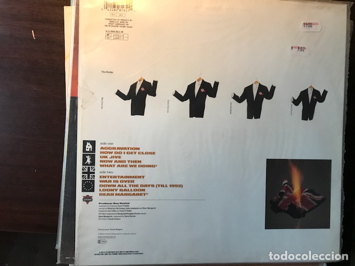 Discos de vinilo: UK. Jive. The Kinks - Foto 2
