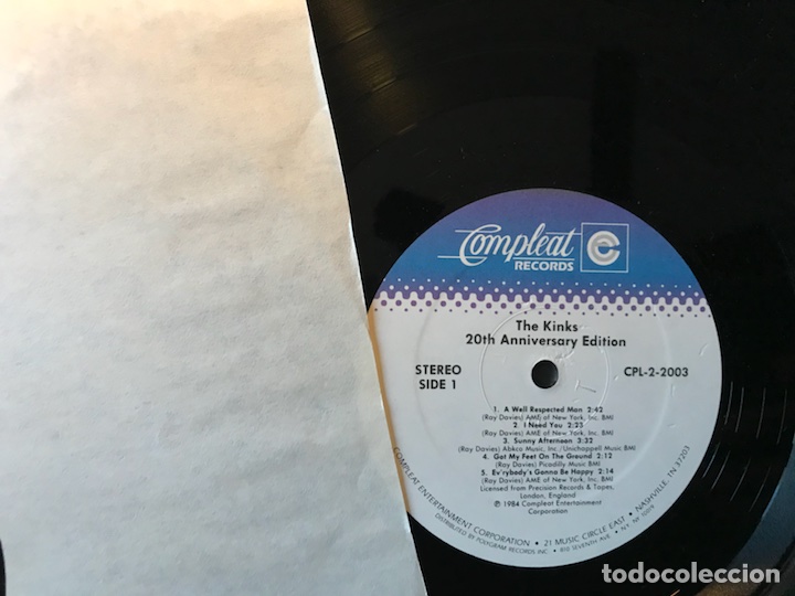 Discos de vinilo: 20 th anniversary edition. The Kinks - Foto 3