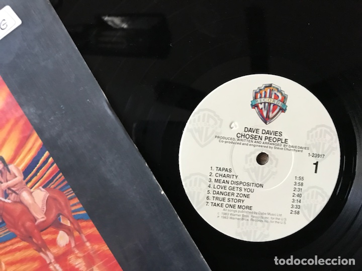 Discos de vinilo: Chosen people. Dave Davies - Foto 3