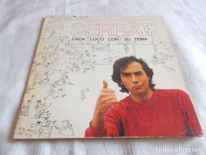 Discos de vinilo: JOAN MANUEL SERRAT Cada loco con su tema - Foto 1