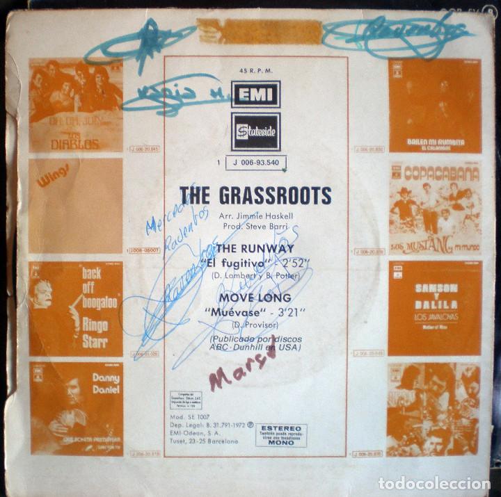 Discos de vinilo: The Grass Roots &ndash; The Runway / Move Along 1973 - Foto 2