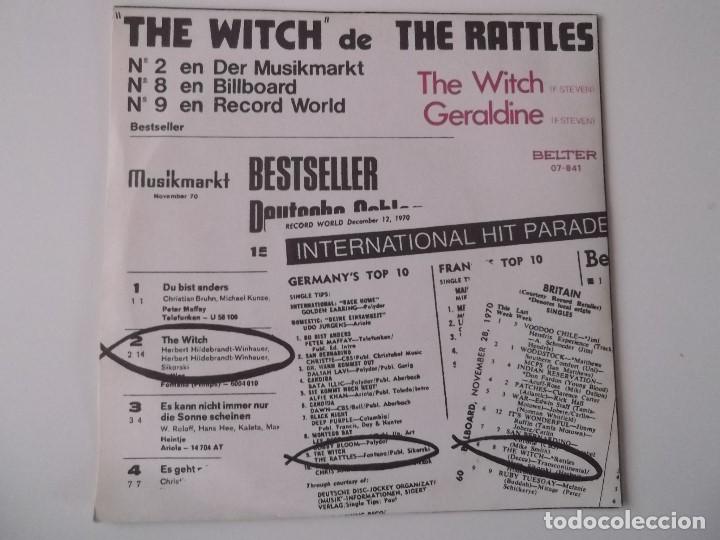 Discos de vinilo: THE RATTLES - The witch - Foto 2