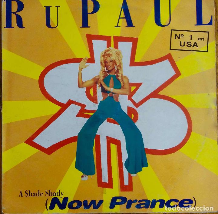 Discos de vinilo: RUPAUL, A SHADE SHADY. MAXI SINGLE ESPA&Ntilde;A 5 TEMAS - Foto 1