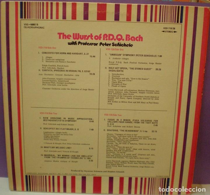 The Wurst Of P D Q Bach With Professor Pet Comprar Discos LP   113508251 82709347 