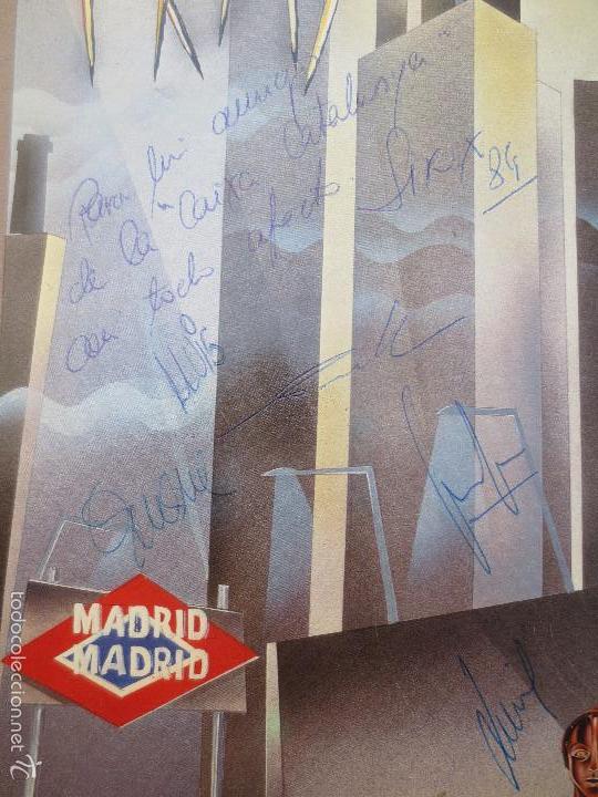 Discos de vinilo: LP MADRID - LOS SIREX - CON DEDICATORIA Y FIRMADO. - Foto 2