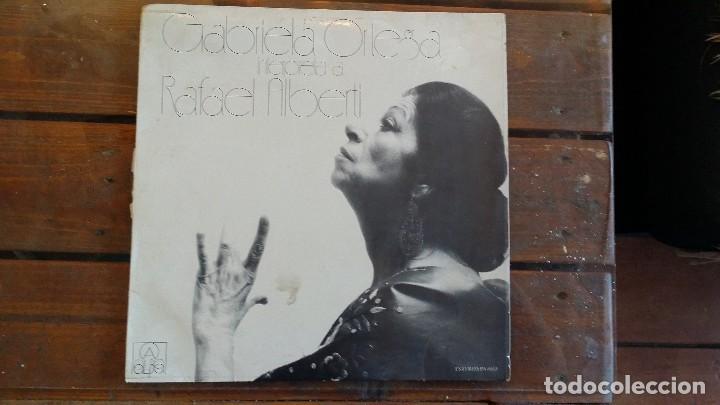 Discos de vinilo: Gabriela Ortega interpreta a Rafael Alberti - Foto 2