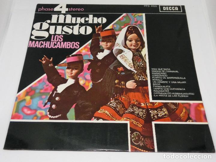 Discos de vinilo: LP - LOS MACHUCAMBOS - MUCHO GUSTO - 1969 - Foto 1