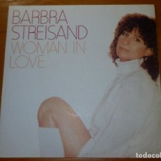 Discos de vinilo: SINGLE - BARBRA STREISAND - WHOMAN IN LOVE - RUN WILD - CBS - 1980 - DEL LP GUILTY - . Lote 149693168