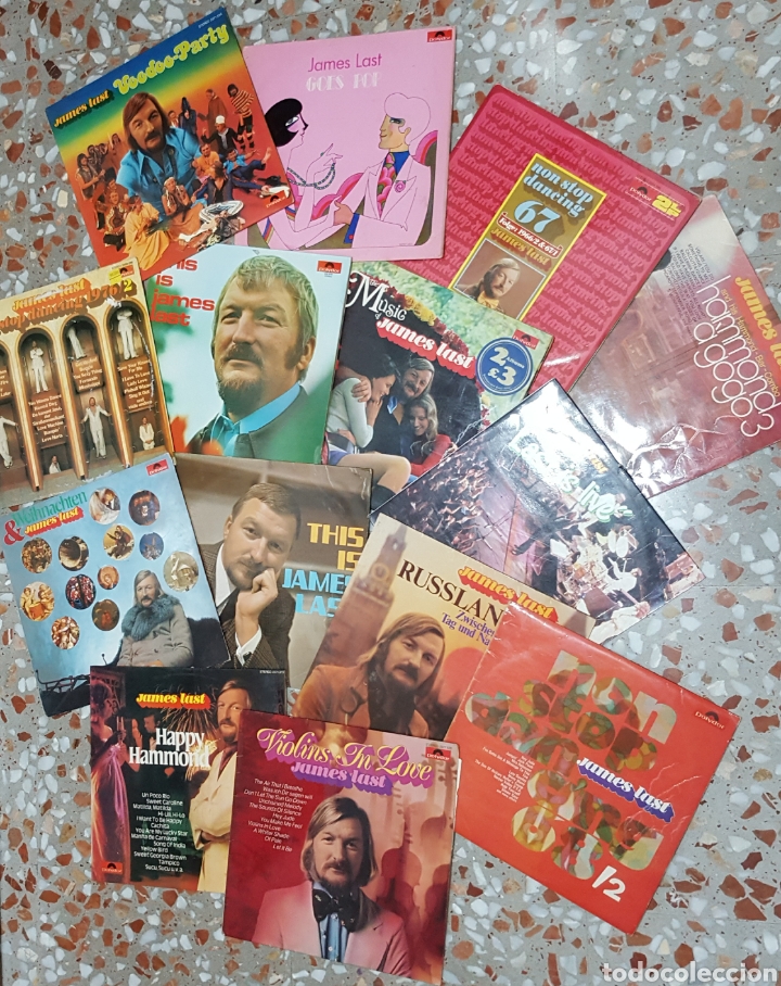 Discos de vinilo: 14 Lps de James Last - Foto 1