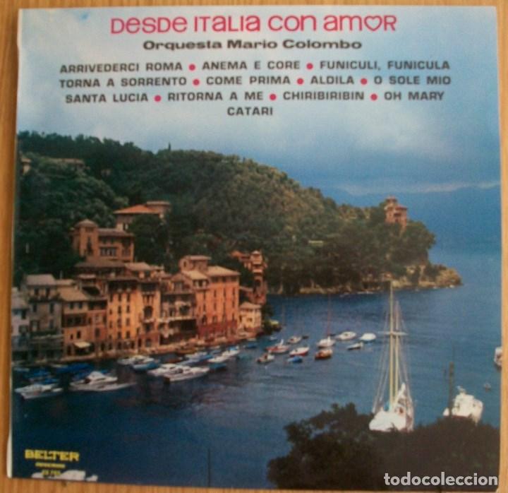 Discos de vinilo: Discos (Desde Italia con amor)   Orquesta - Foto 1