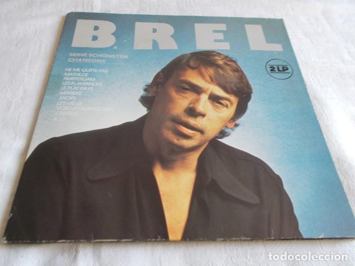 Discos de vinilo: JACQUES BREL Seine Sch&ouml;nsten Chansons - Foto 1