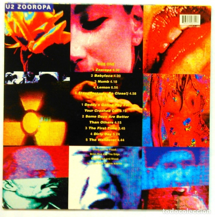 Discos de vinilo: U2 -ZOOROPA - Foto 2