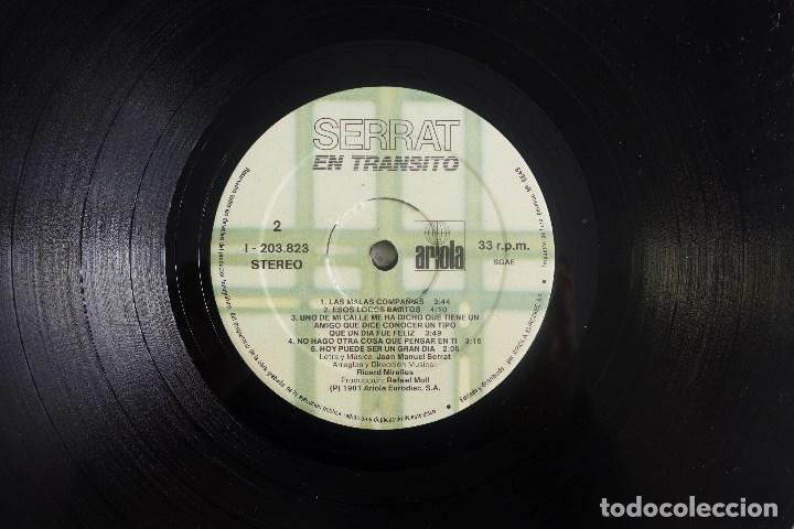 Discos de vinilo: JOAN MANUEL SERRAT- EN TRANSITO - VINILO ORIGINAL ARIOLA 1981 - Foto 7
