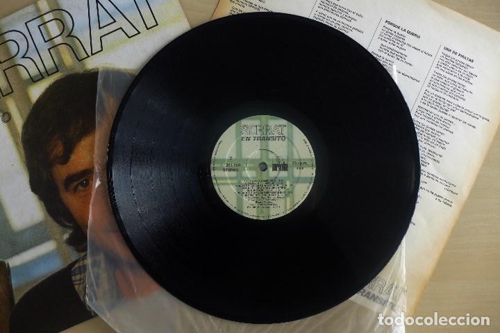 Discos de vinilo: JOAN MANUEL SERRAT- EN TRANSITO - VINILO ORIGINAL ARIOLA 1981 - Foto 8