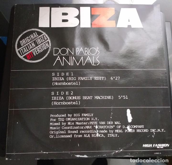 Discos de vinilo: DON PABLOS ANIMALS - Foto 2