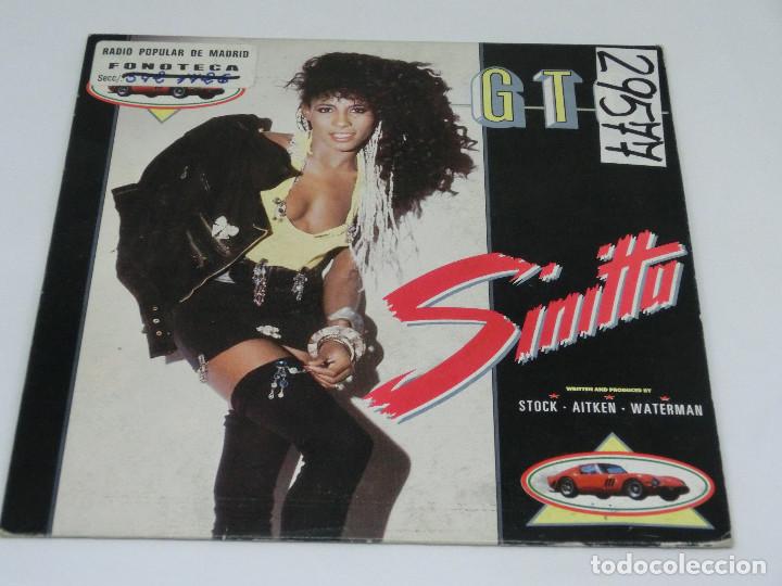 Discos de vinilo: SINGLE - SINITTA - GTO - 1987 - Foto 1