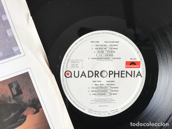 Discos de vinilo: Quadrophenia. The Who - Foto 6
