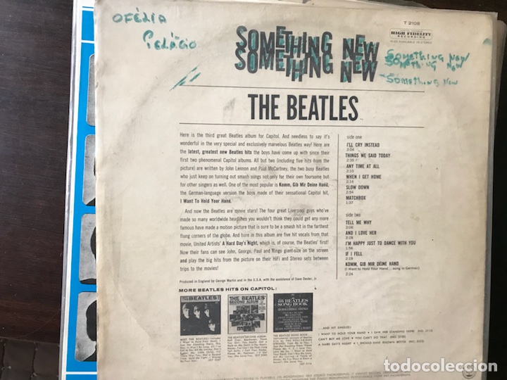 Discos de vinilo: Something new. The Beatles - Foto 2