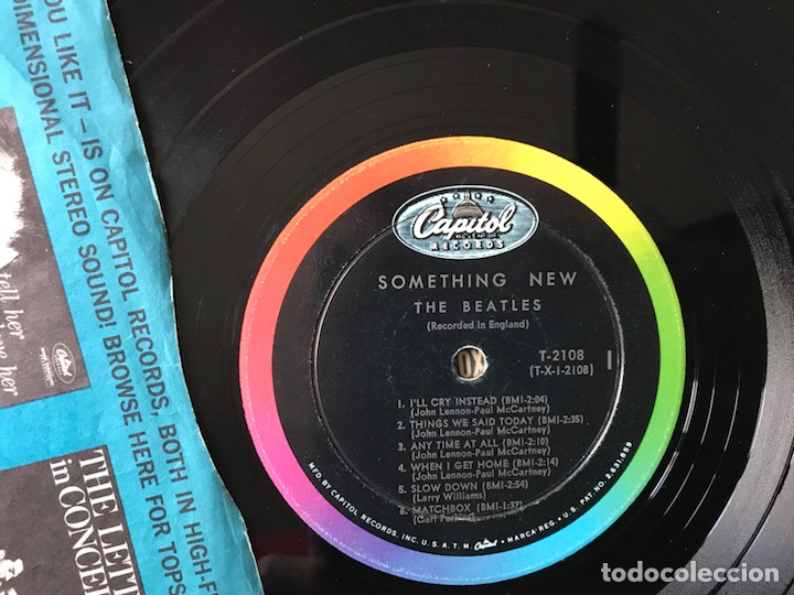 Discos de vinilo: Something new. The Beatles - Foto 3