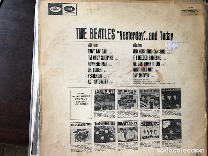 Discos de vinilo: Yesterday and today. The Beatles - Foto 2