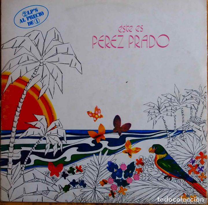 Vinyl records: P&Eacute;REZ PRADO ESTE ES, DOBLE LP ESPA&Ntilde;A RCA, 2 LPs