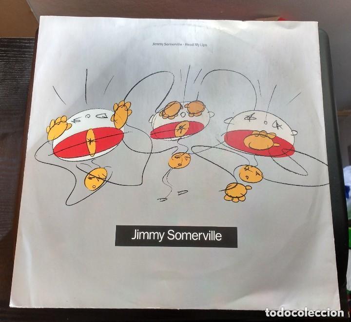 Discos de vinilo: JIMMY SOMERVILLE / READ MY LIPS 12&acute;&acute; MAXI SINGLE. - Foto 1