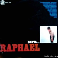 Discos de vinilo: RAPHAEL CANTA... LP ESPAÑA ORIGINAL AÑO 1966