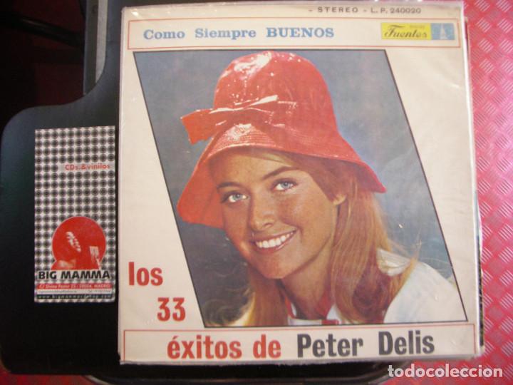 Discos de vinilo: LOS 33 EXITOS DE PETER DELIS- COMO SIEMPRE BUENOS - Foto 1