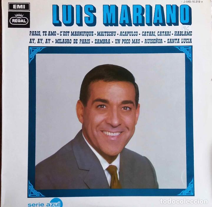 Discos de vinilo: LUIS MARIANO. PARIS, TE AMO. LP ESPA&Ntilde;A - Foto 1