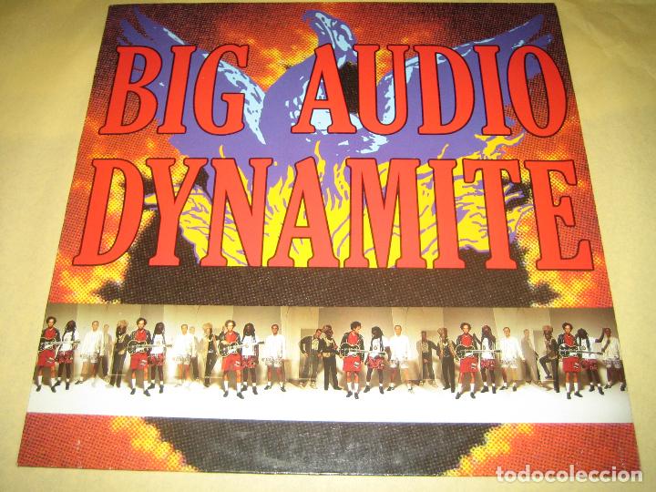 Discos de vinilo: BIG AUDIO DYNAMITE - CONTIENE LETRAS Y POSTER - 1989 - Foto 1