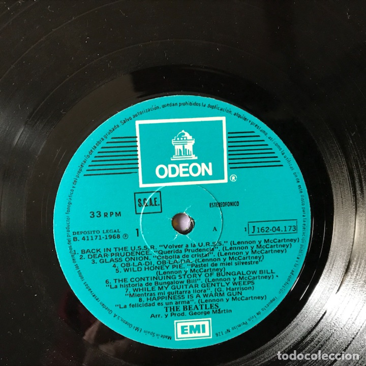 Discos de vinilo: The Beatles. &Aacute;lbum blanco - Foto 5
