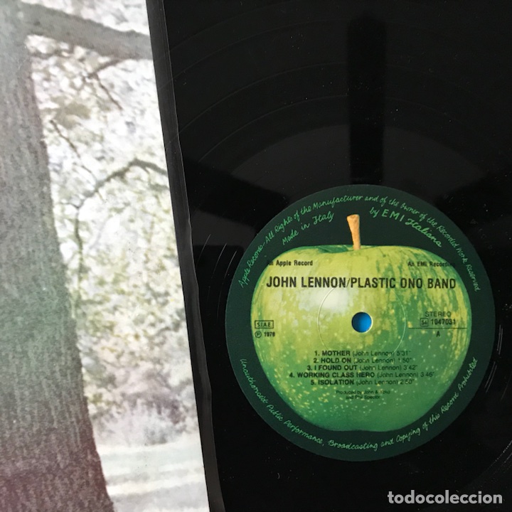 Discos de vinilo: Mother. John Lennon / Plastic Ono Band - Foto 3