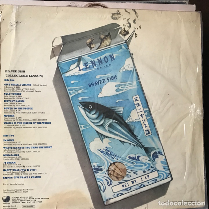 Discos de vinilo: Shaved fish. John Lennon. Plastic Ono Band - Foto 2