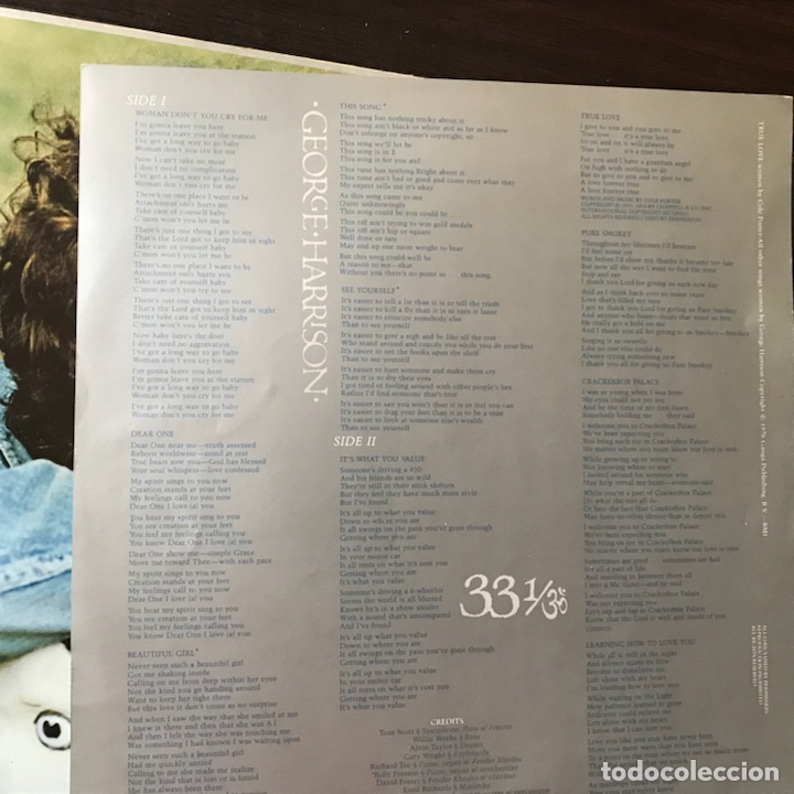 Discos de vinilo: Thirty three & 1/30. George Harrison - Foto 6