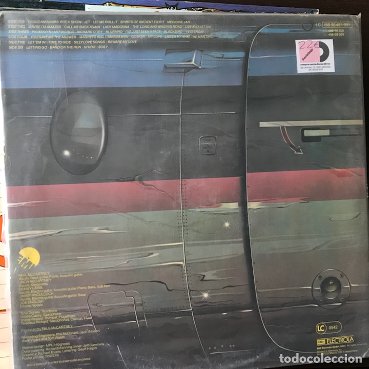 Discos de vinilo: Wings over America. Paul,McCartney - Foto 2