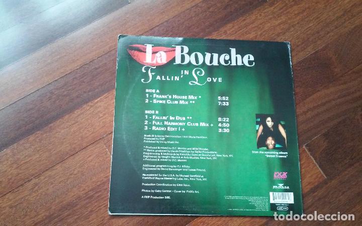 Discos de vinilo: La bouche-fallin in love.maxi - Foto 2