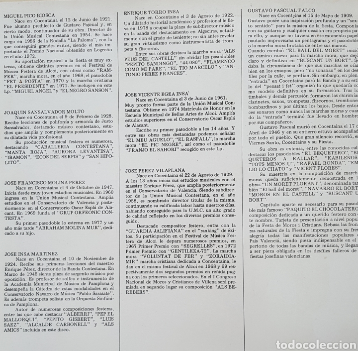 Discos de vinilo: Lp Moros i Cristians Concentaina - Foto 7